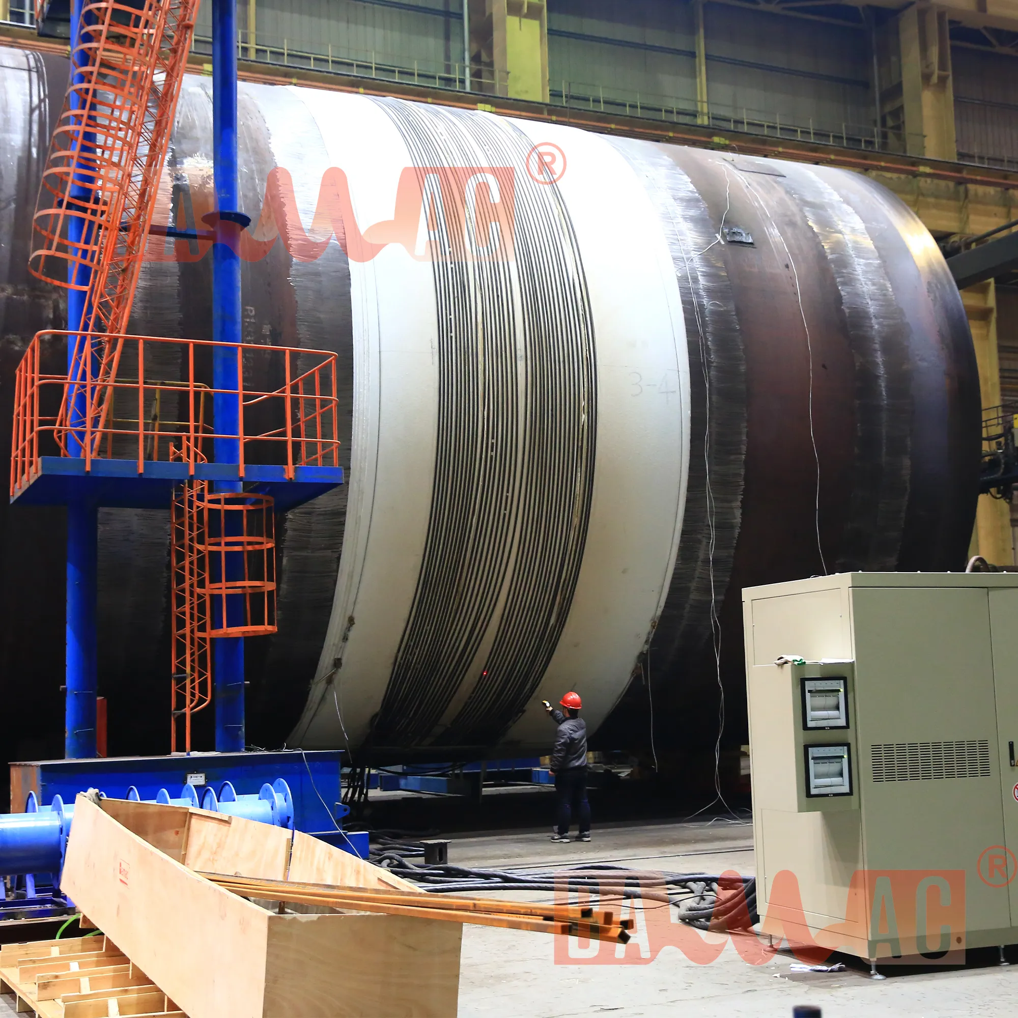 Термостойкий мощный сплавной индукционный кабель.02